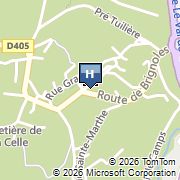 L'Hostellerie de L'abbaye de la Celle Map